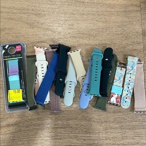 Assorted apple Watch Bands Collection